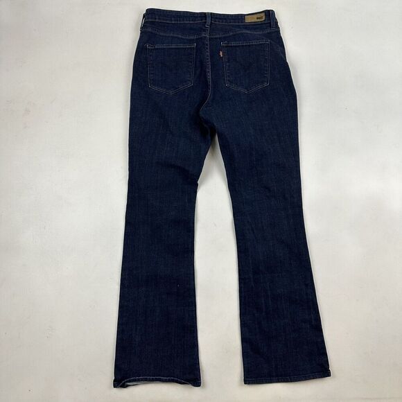 Levi's Demi Curve Classic Rise Boot Cut Denim Blue Jeans Size 12/31 Stretch - Picture 9 of 9